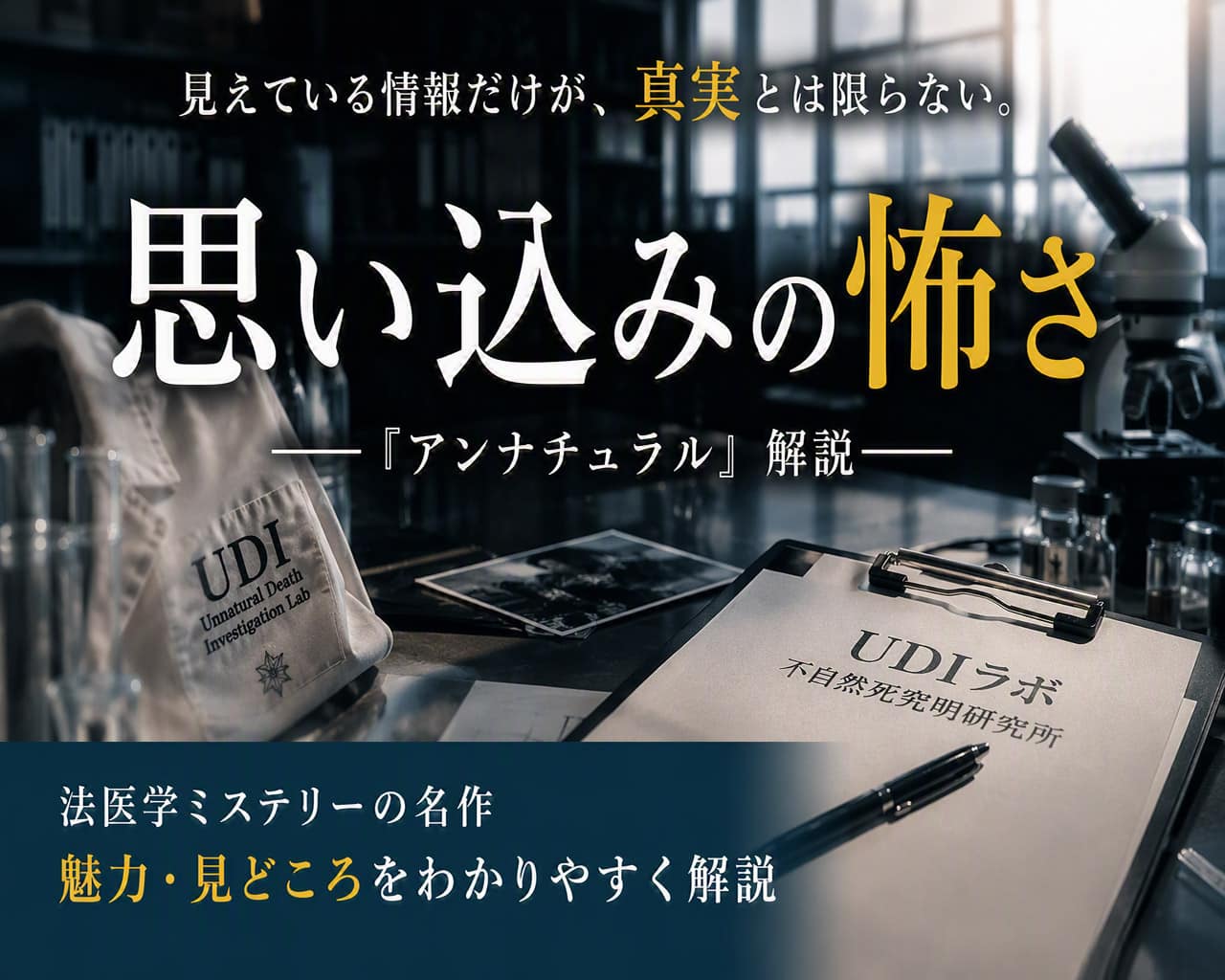 アンナチュラルの解説記事のアイキャッチ画像