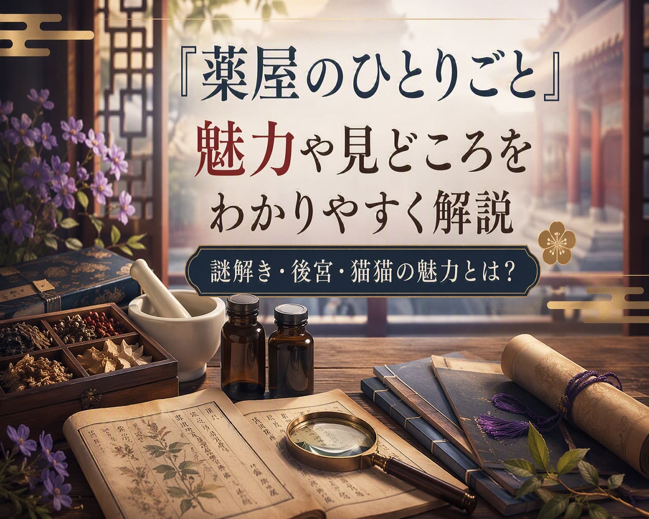 薬屋のひとりごと解説記事のアイキャッチ画像
