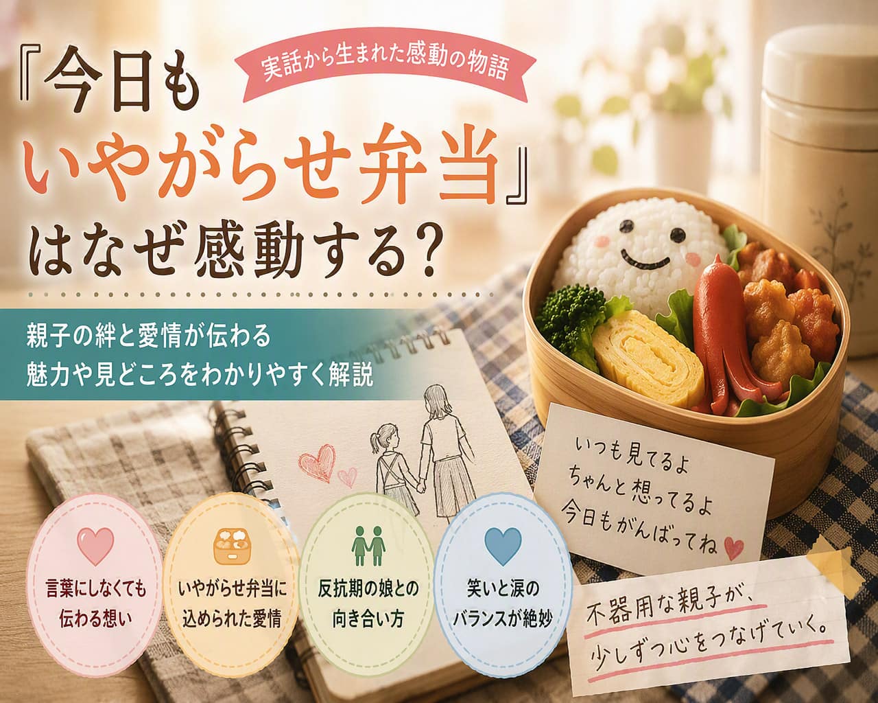 今日もいやがらせ弁当解説記事のアイキャッチ画像