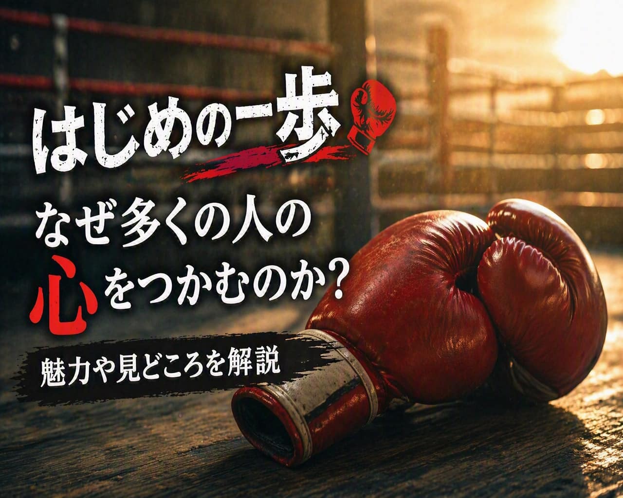 はじめの一歩解説記事のアイキャッチ画像